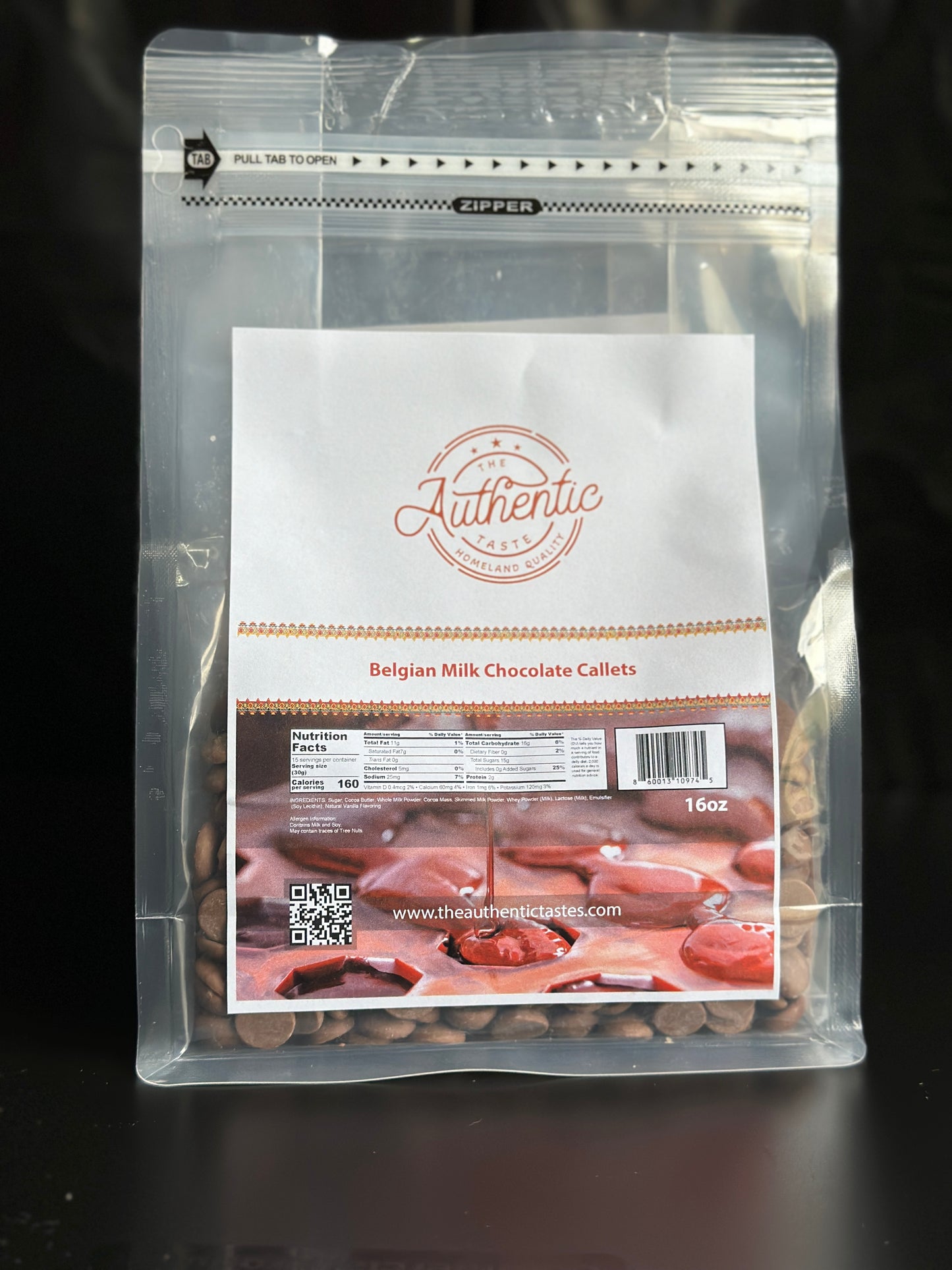 Belgian Milk Chocolate Callets